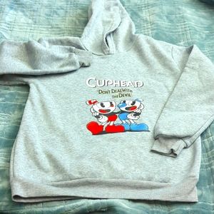 Cuphead sweatshirt size 8